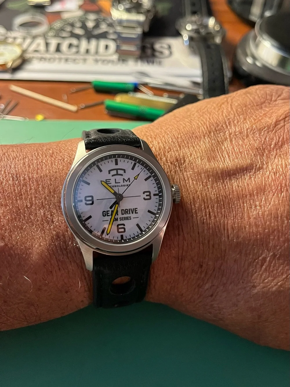 Automotive Inspired Prototype Watch: